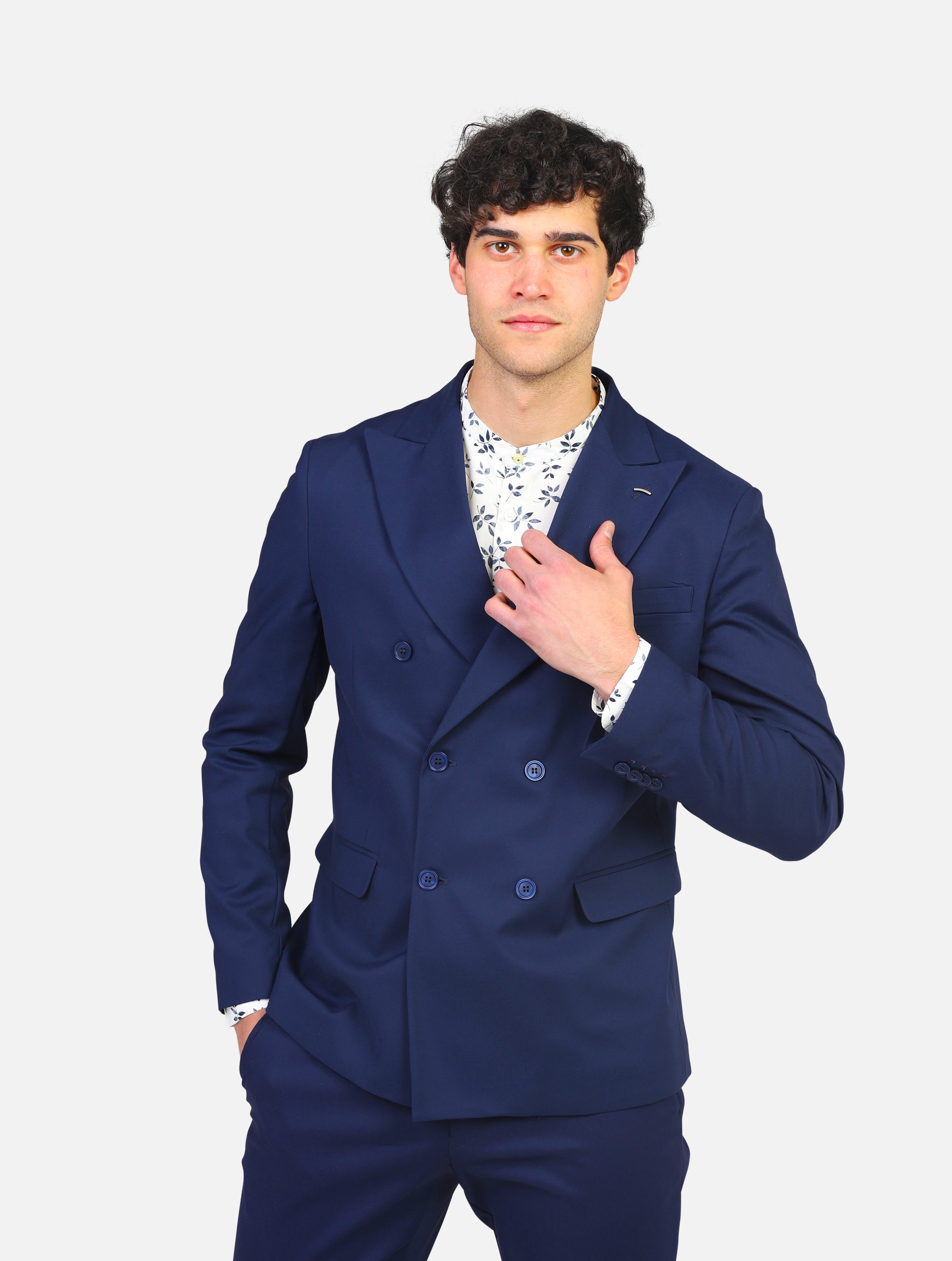 giacca e pantalone OVER-D - OE1S2S3A03BLU
