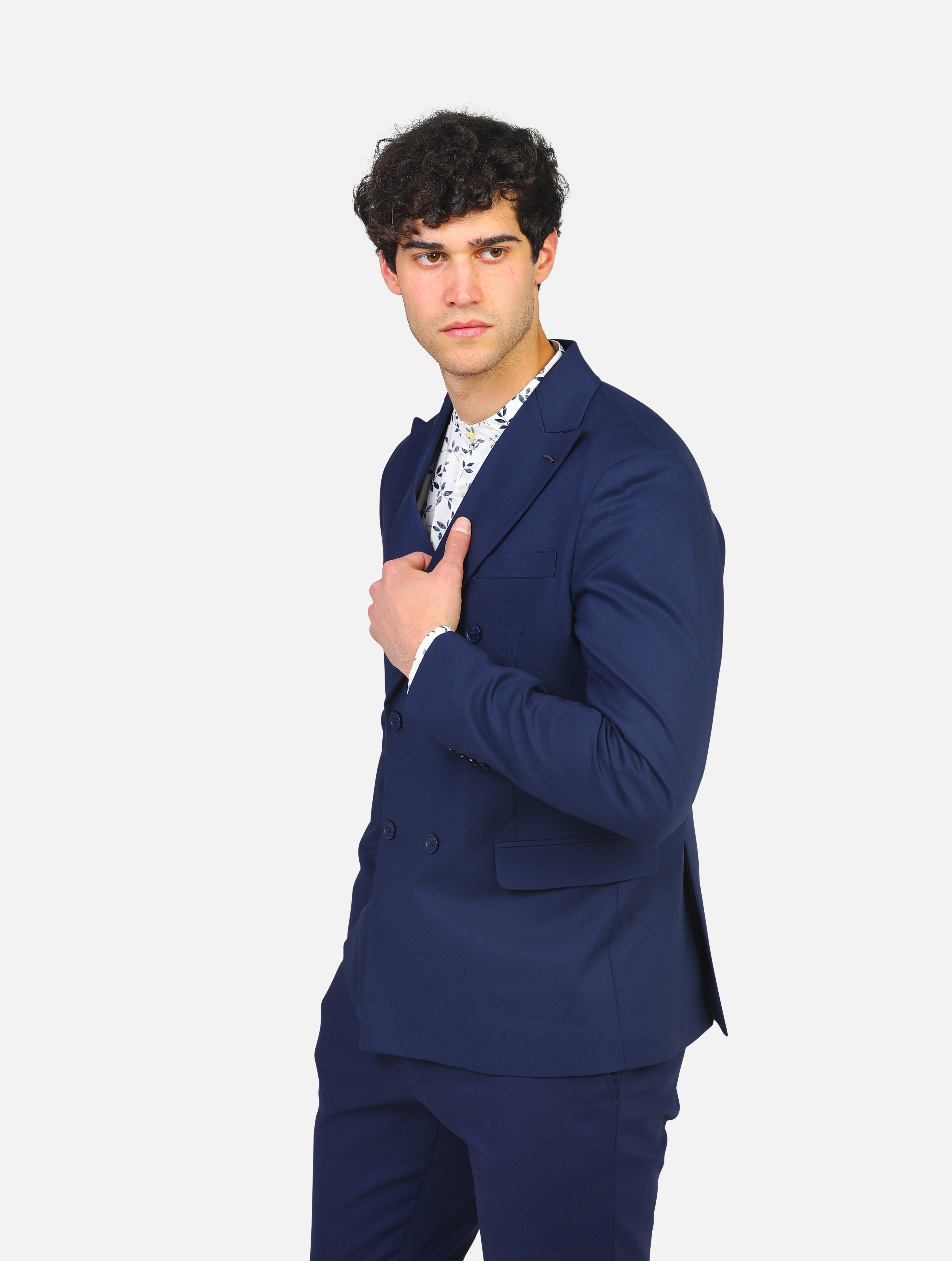 giacca e pantalone OVER-D - OE1S2S3A03BLU