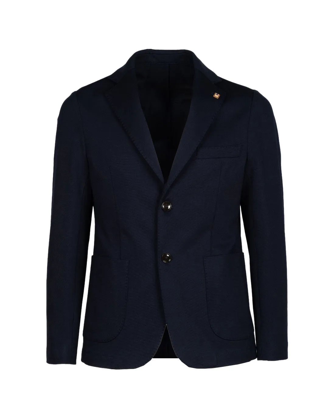 GIACCA IL BUON VINO BLU NAVY OUTFIT
