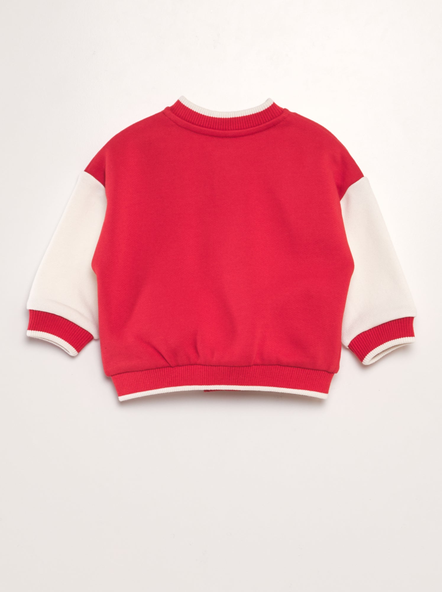 Giacca in stile college americano - ROSSO