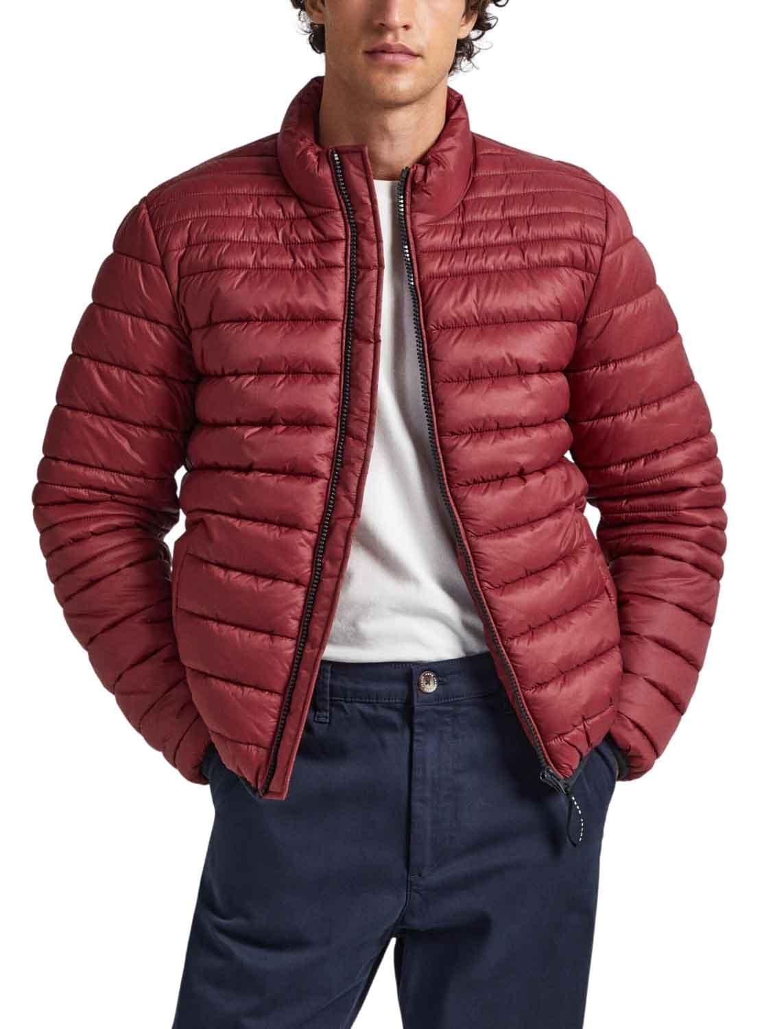Giacca Pepe Jeans Balle Rosso per Uomo