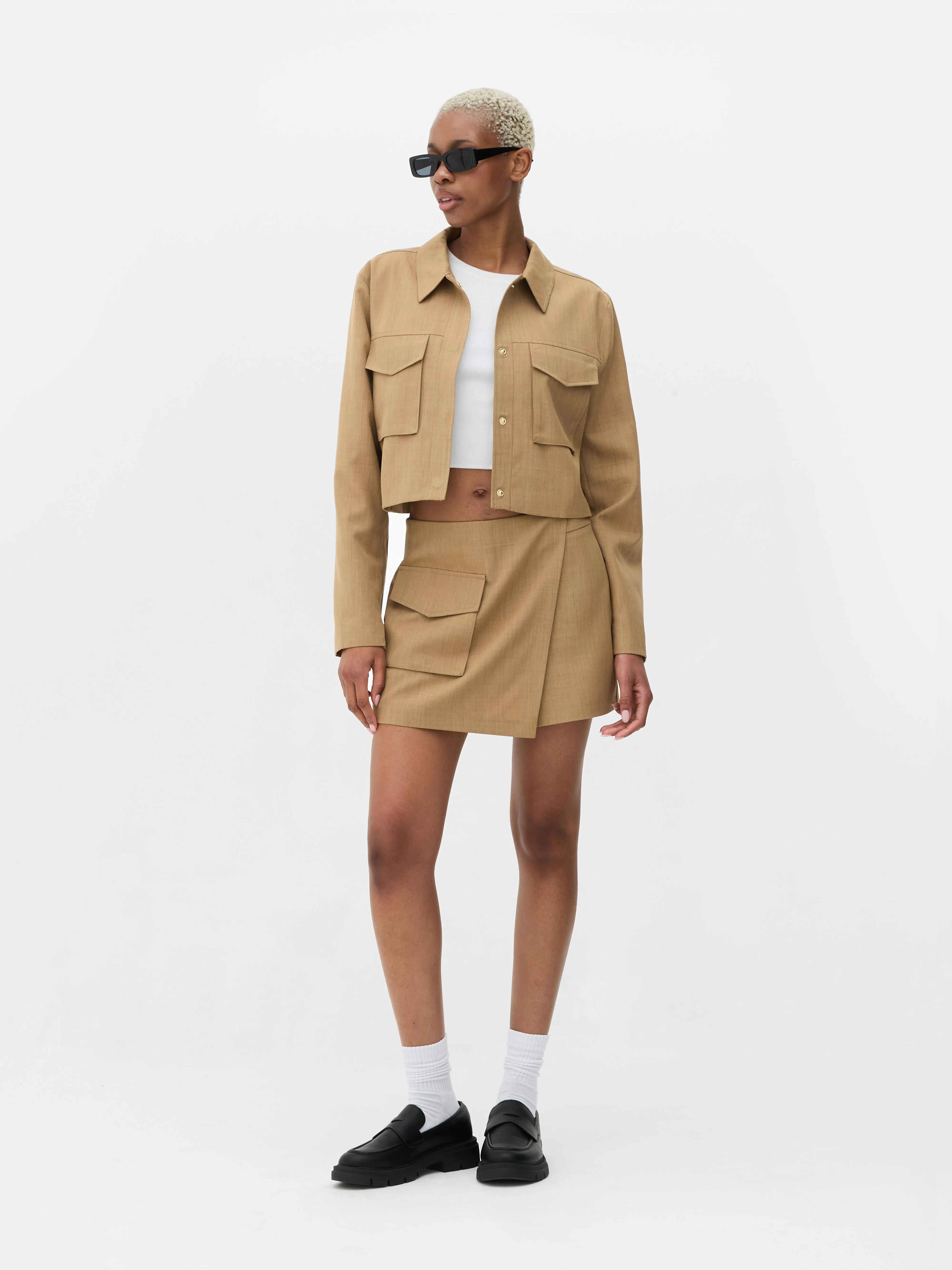 Giacca stile utility coordinata