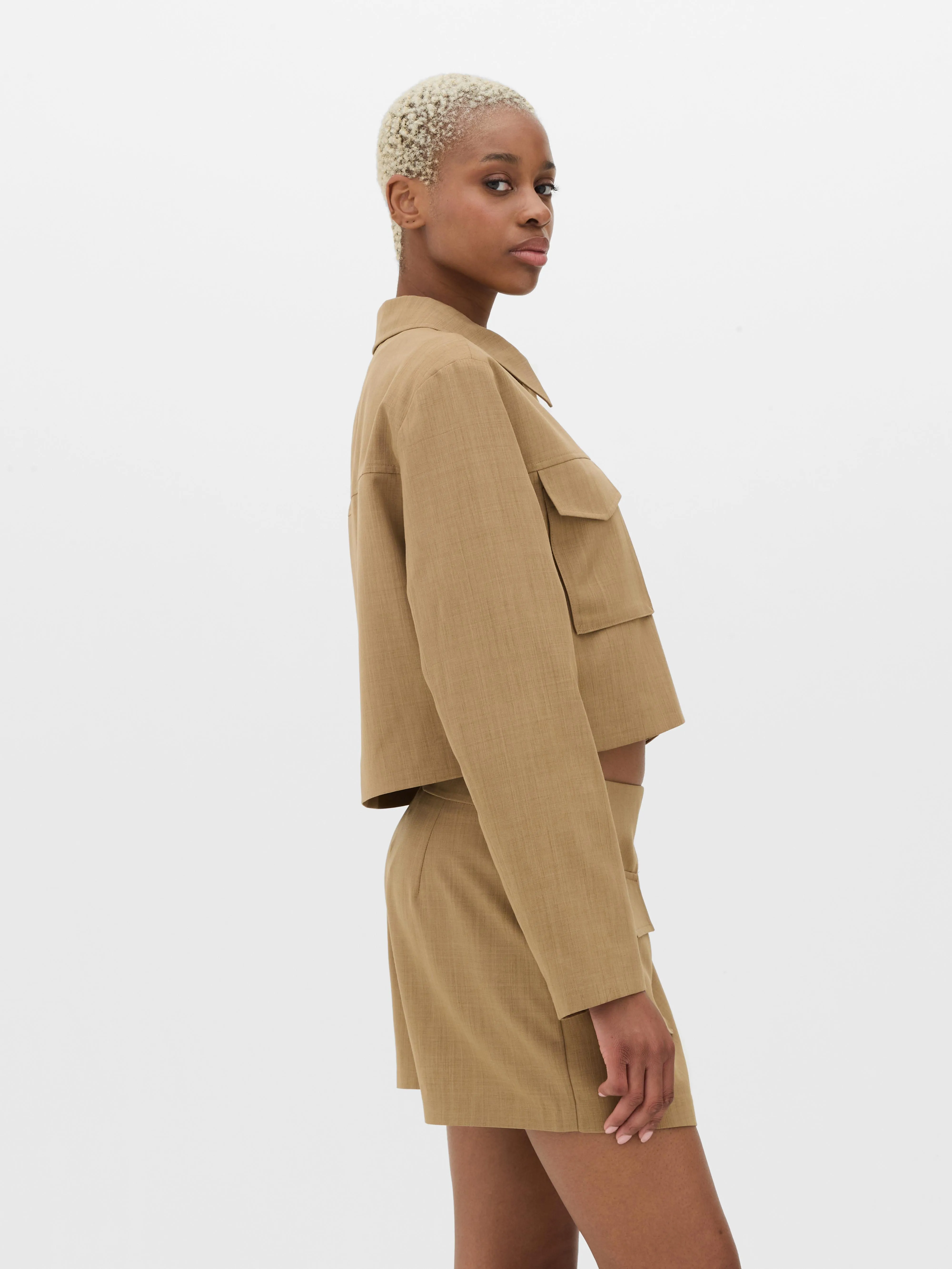 Giacca stile utility coordinata