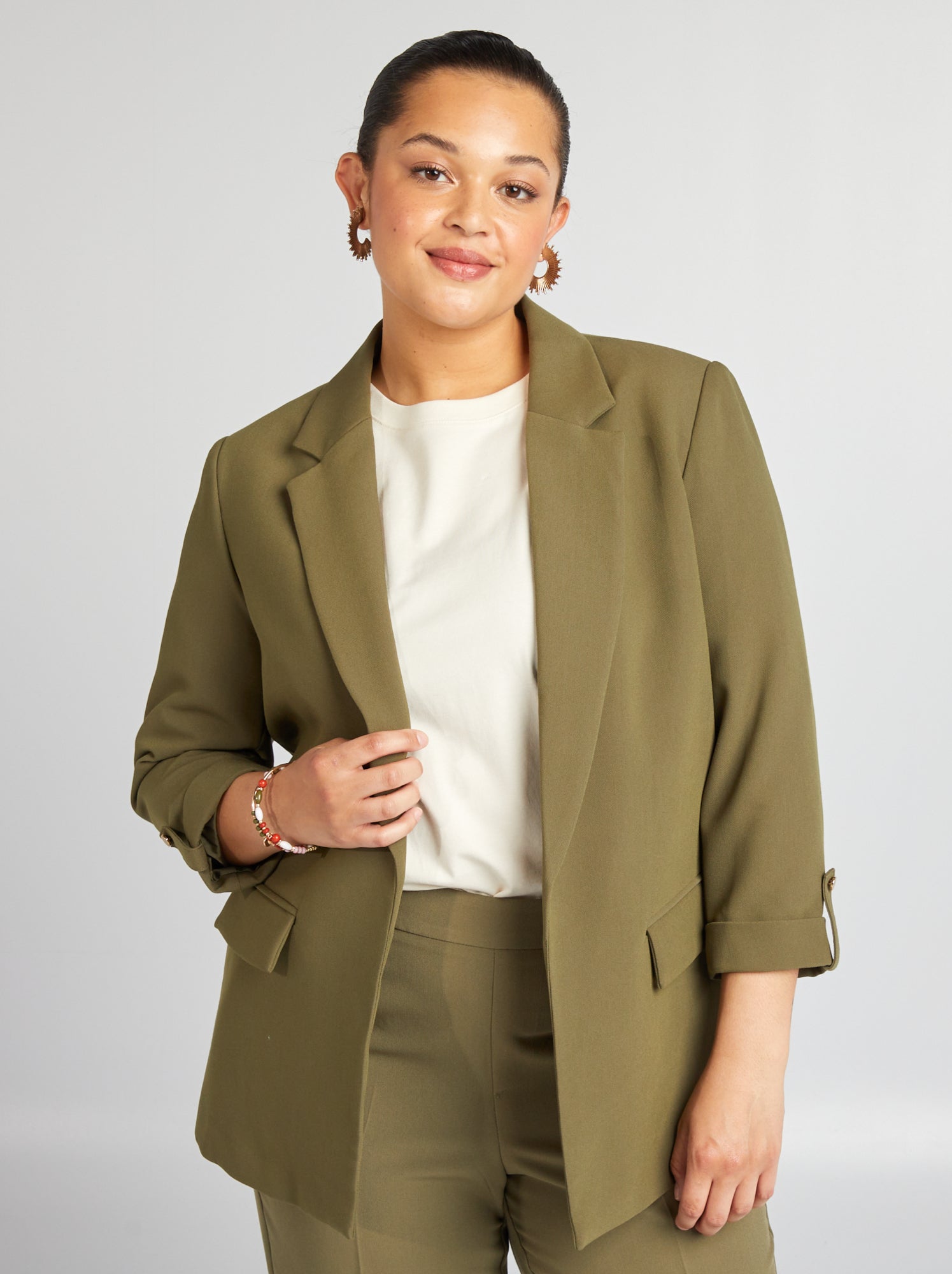 Giacca tailleur midi - VERDE