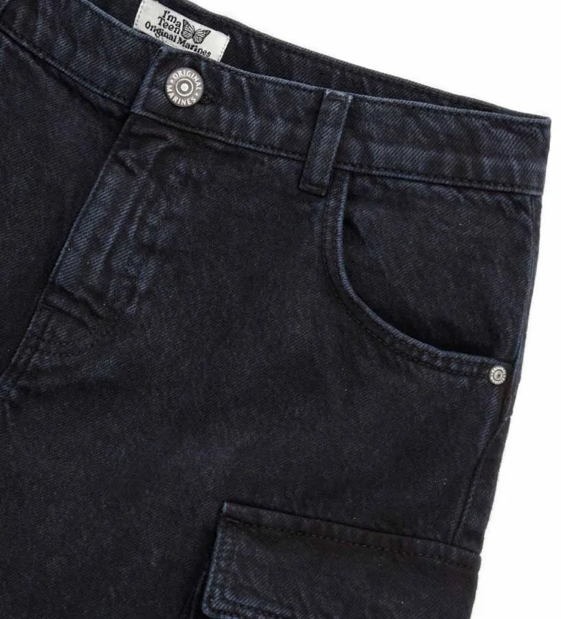 --Gonna bull denim-
