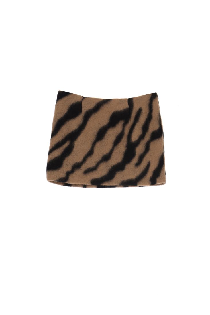 Gonna mini animalier