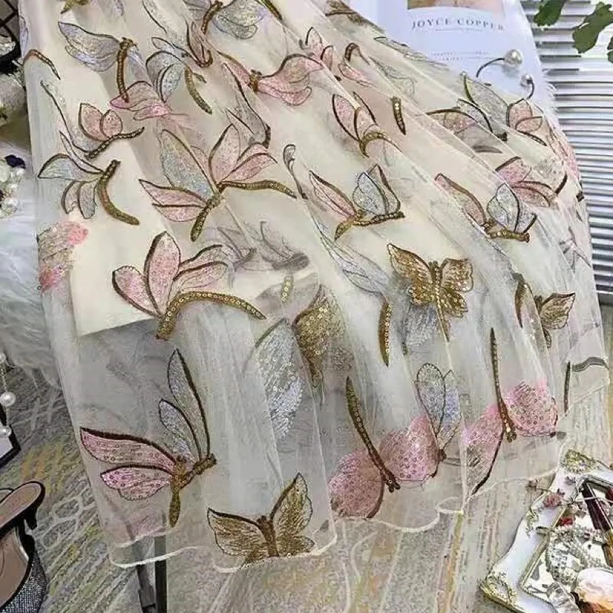 Gonne per donna  moda gonna longuette in tulle beige primavera estate nuova gonna in linea sci da donna Vintage Harajuku