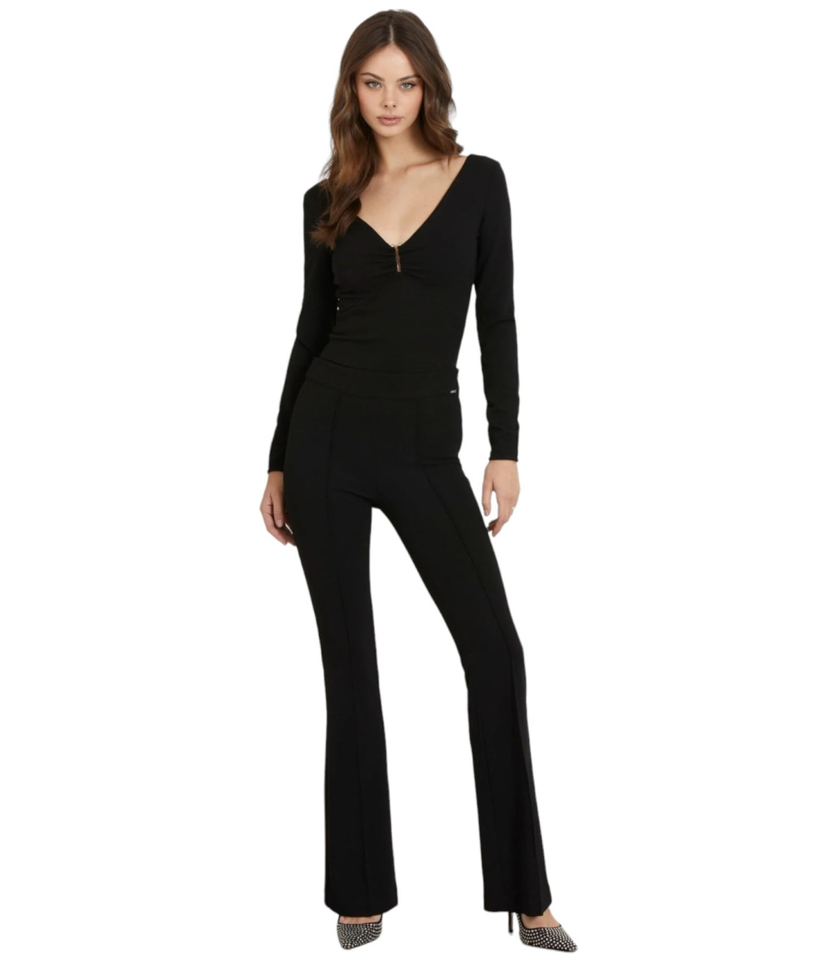Guess Donna Pantaloni   Flared Evelina