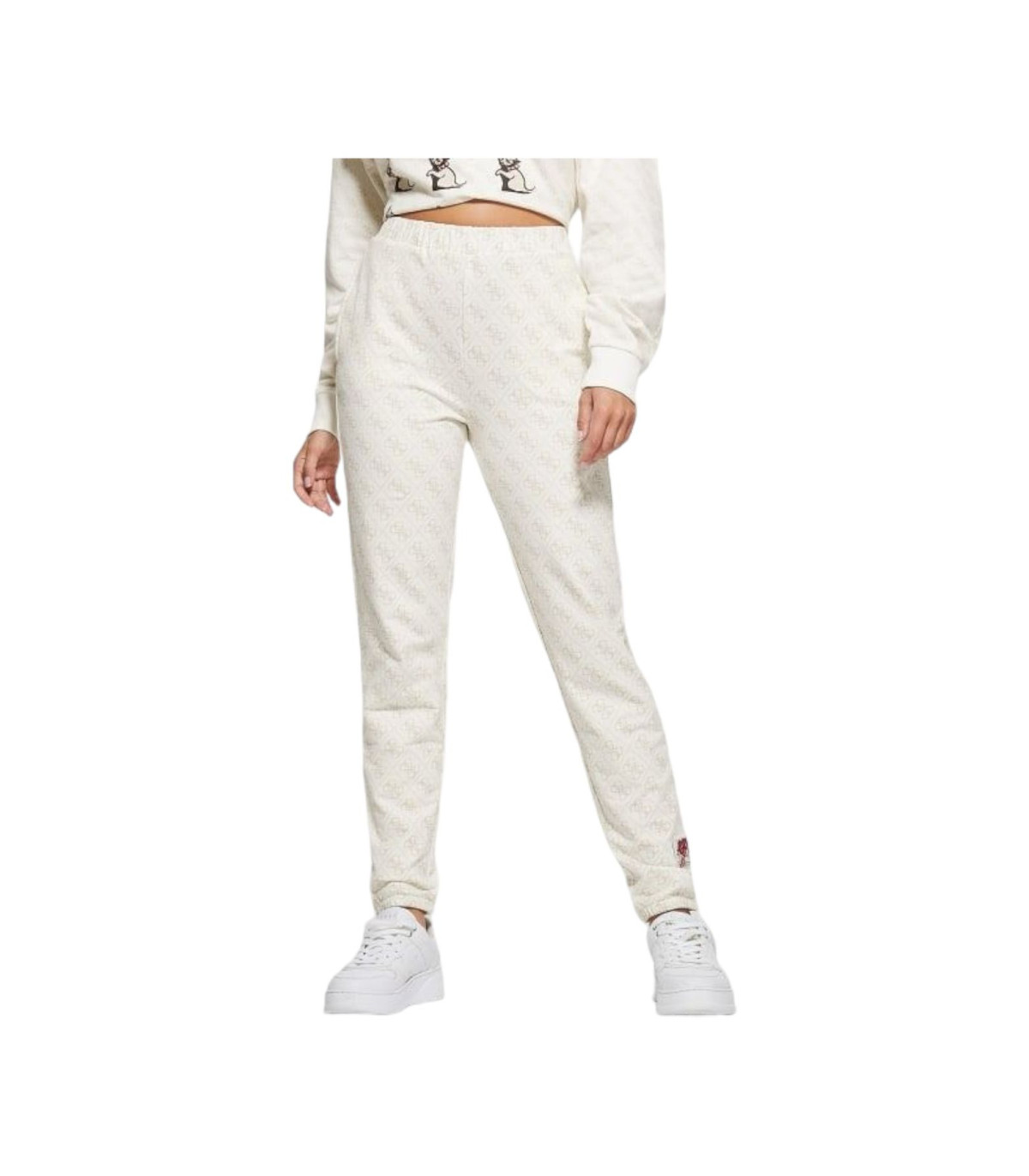 Guess Donna Pantaloni  Jogger 4G Banksy