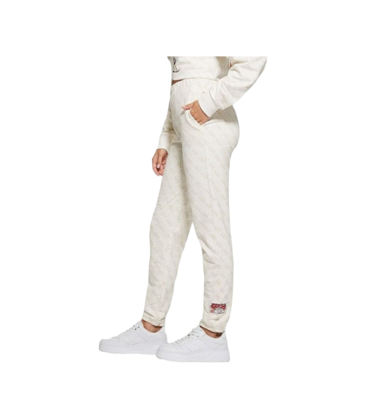Guess Donna Pantaloni  Jogger 4G Banksy
