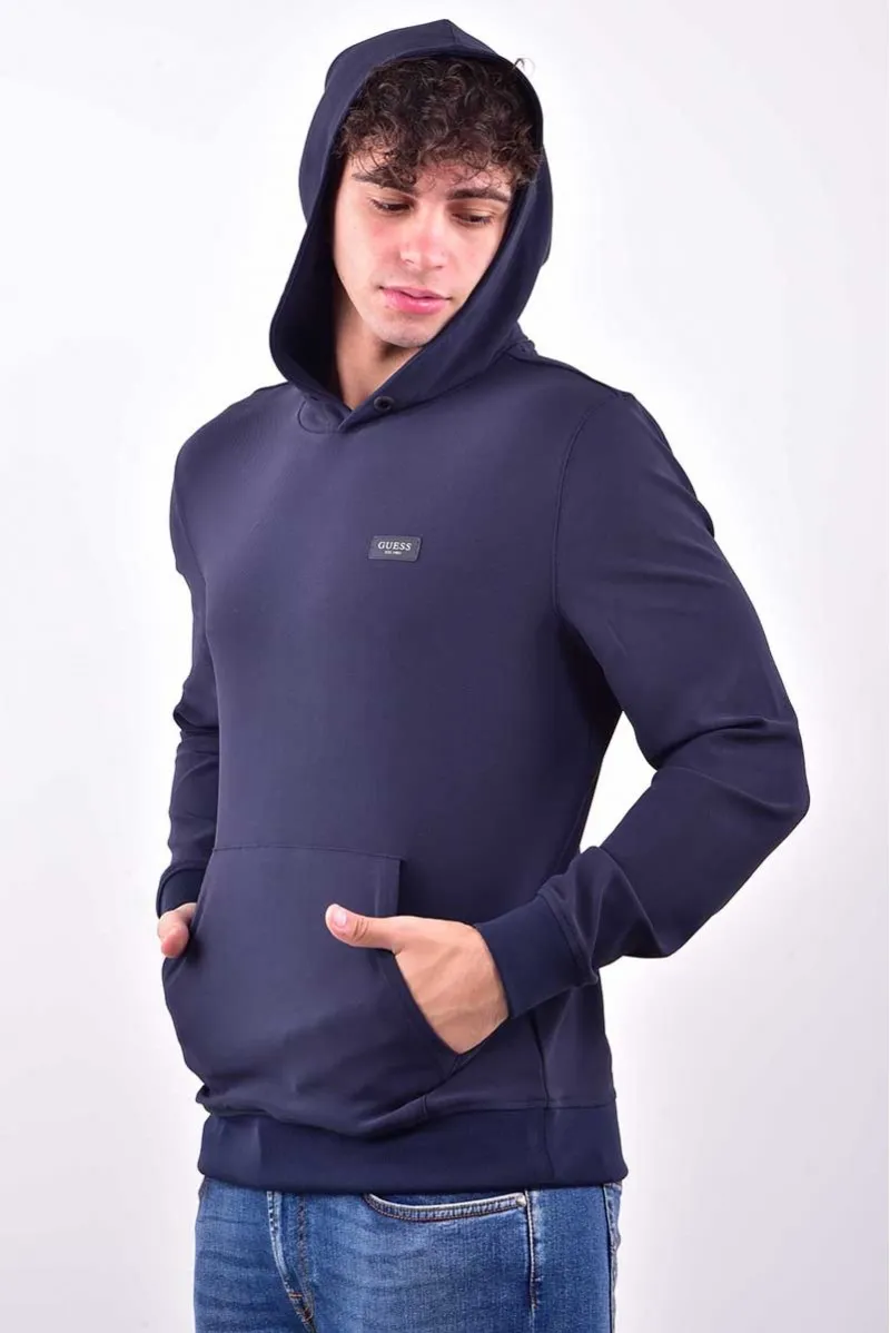 GUESS FELPA CAPPUCCIO JEANSERIA