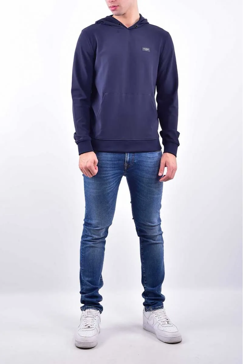 GUESS FELPA CAPPUCCIO JEANSERIA