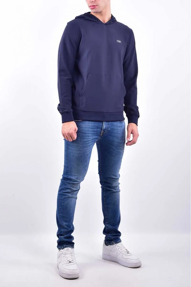 GUESS FELPA CAPPUCCIO JEANSERIA