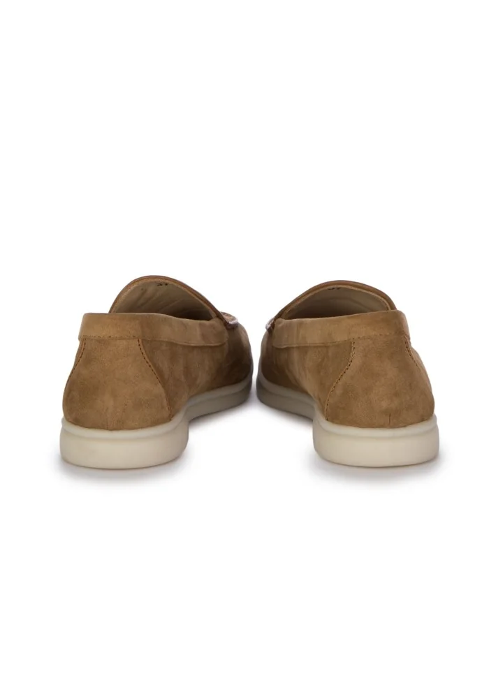 HADEL | MOCASSINI CAMOSCIO MARRONE