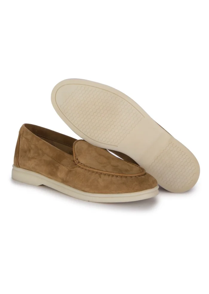 HADEL | MOCASSINI CAMOSCIO MARRONE