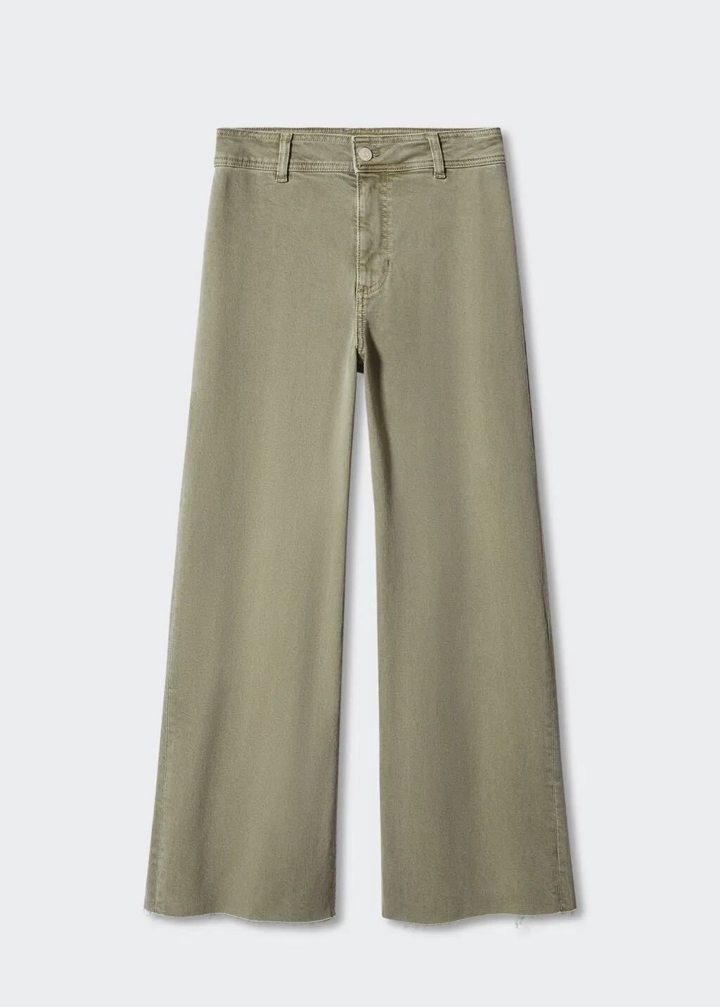 Jeans culotte vita alta