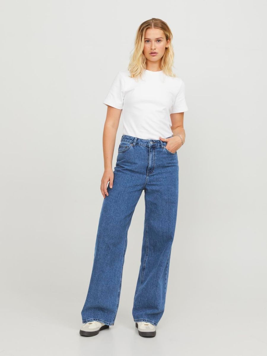 JEANS Donna JJXX 12203895 TOKYO WIDE MEDIUM BLUE DENIM