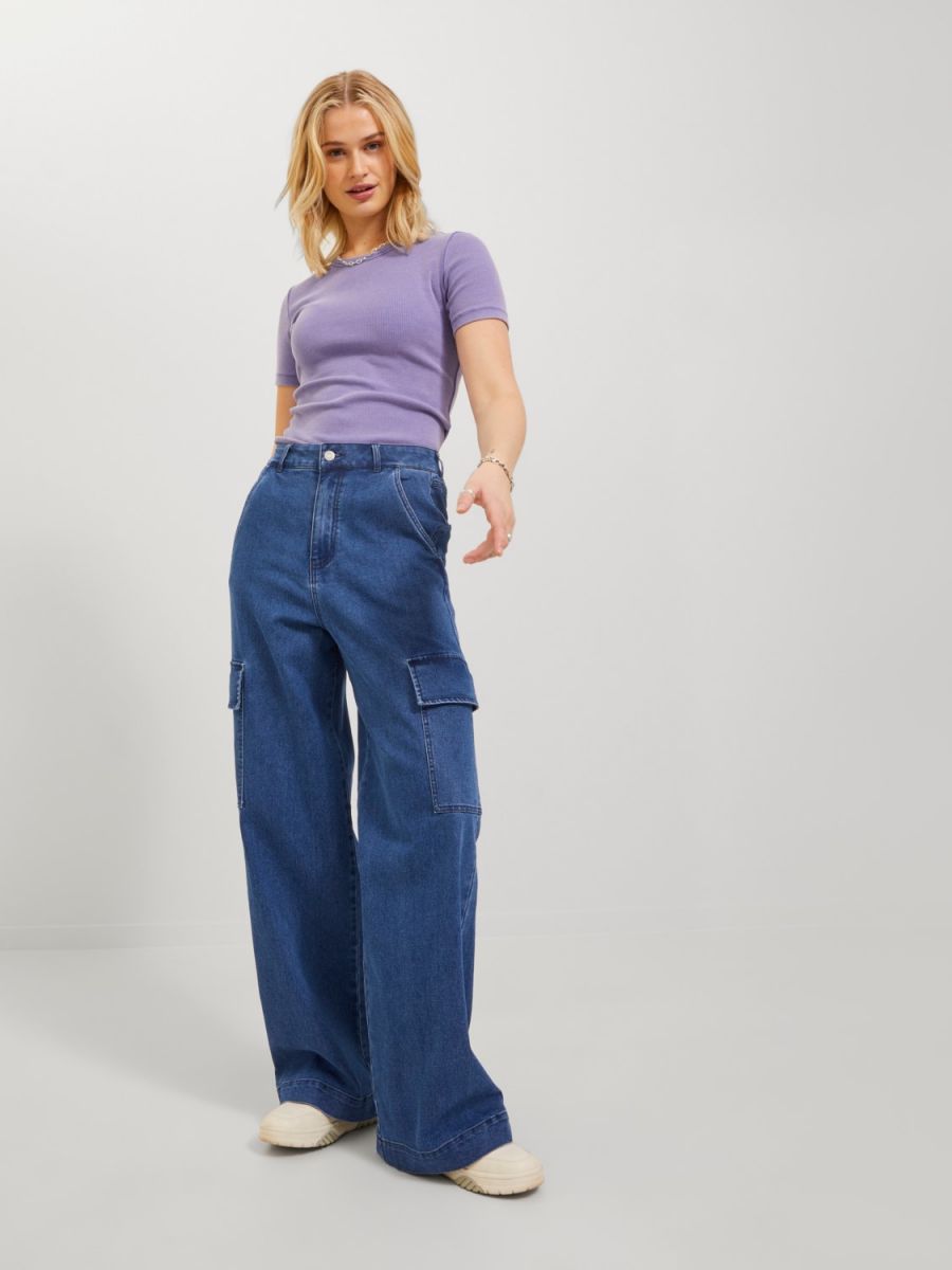 JEANS Donna JJXX 12241211 TOKIO ASHA WIDE DARK BLUE DENIM