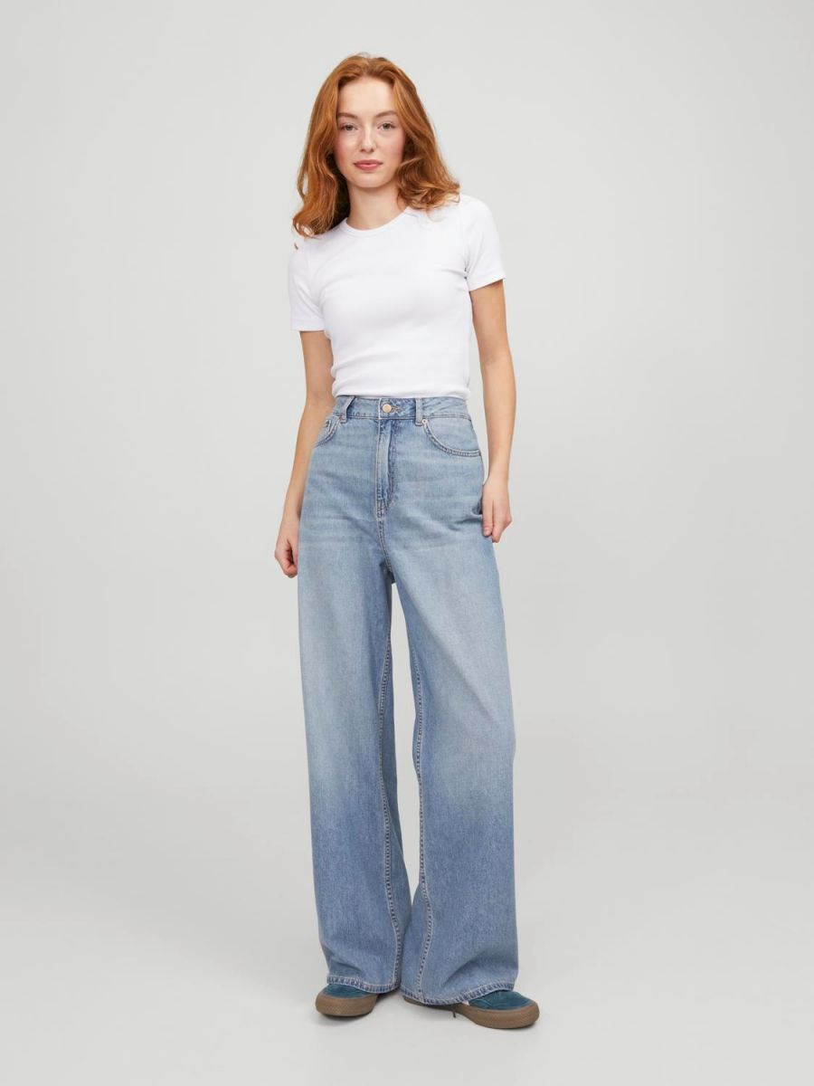 JEANS Donna JJXX 12248120 TOKYO WIDE LIGHT BLUE DENIM