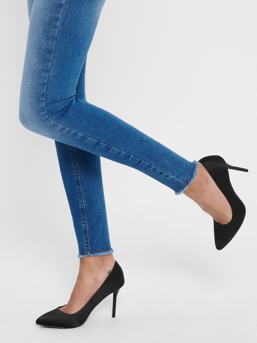 JEANS Donna ONLY 15195681 BLUSH MD SK DENIM MEDIUM BLUE