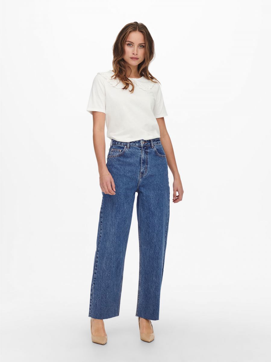 JEANS Donna ONLY 15239921 DAD LIGHT BLUE DENIM