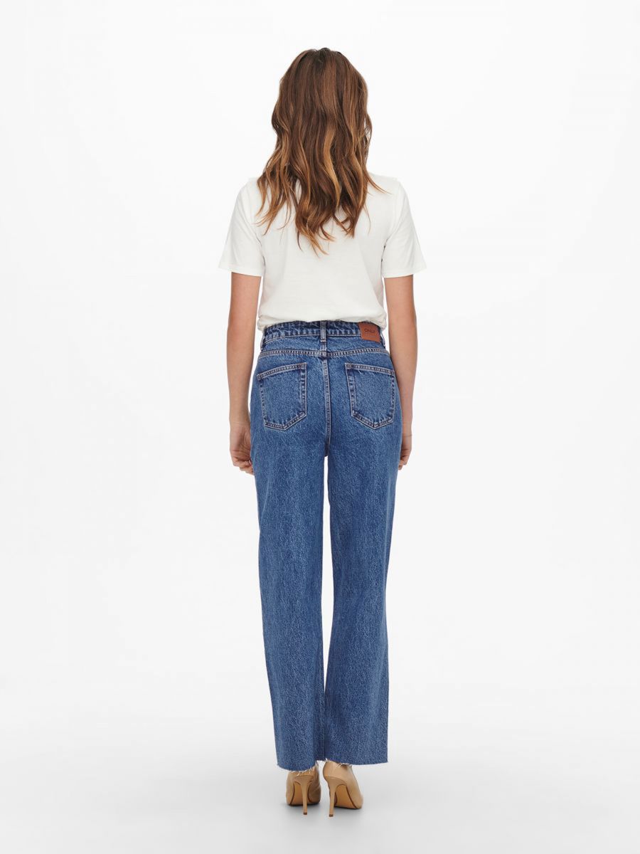 JEANS Donna ONLY 15239921 DAD LIGHT BLUE DENIM