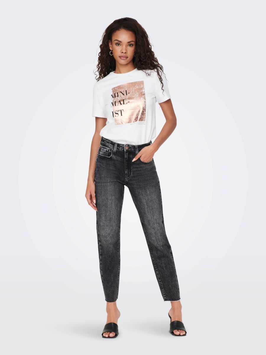 JEANS Donna ONLY 15278219 ONLEMILY WASHED BLACK