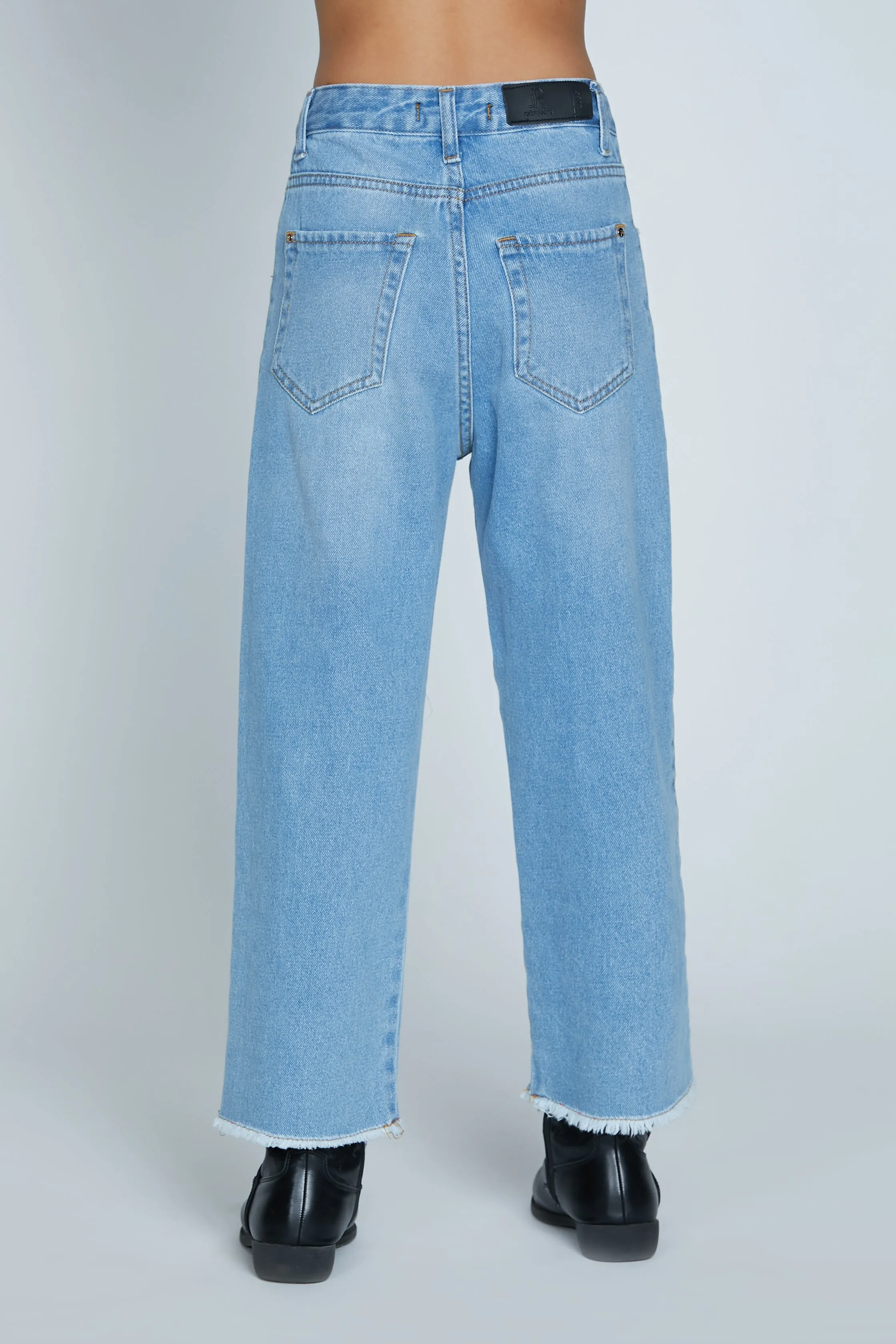 Jeans RUTA con catena color oro