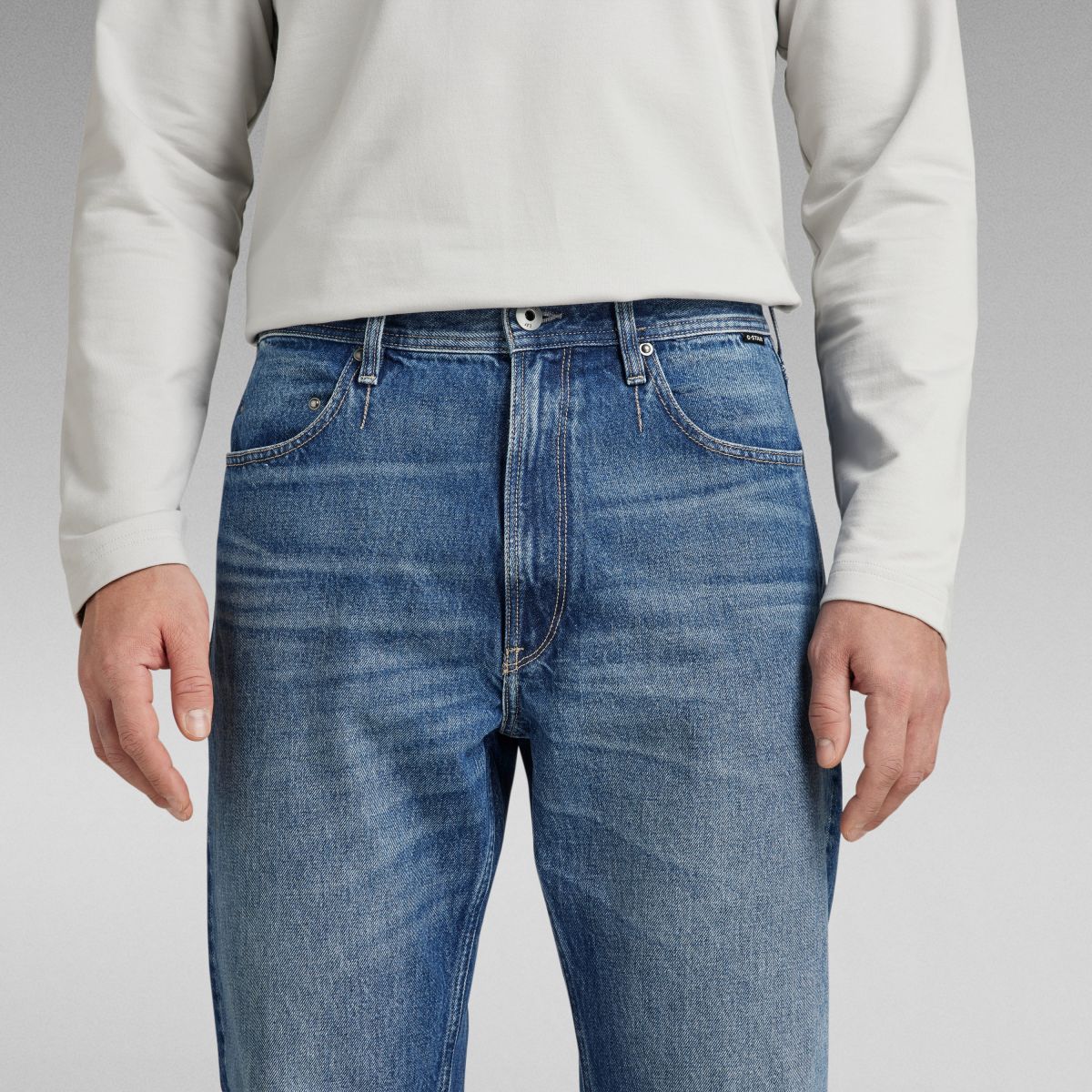 JEANS Uomo G-STAR D20960-D967 TYPE 49 RELAXED STRAIGHT D331 FADED HARBOR
