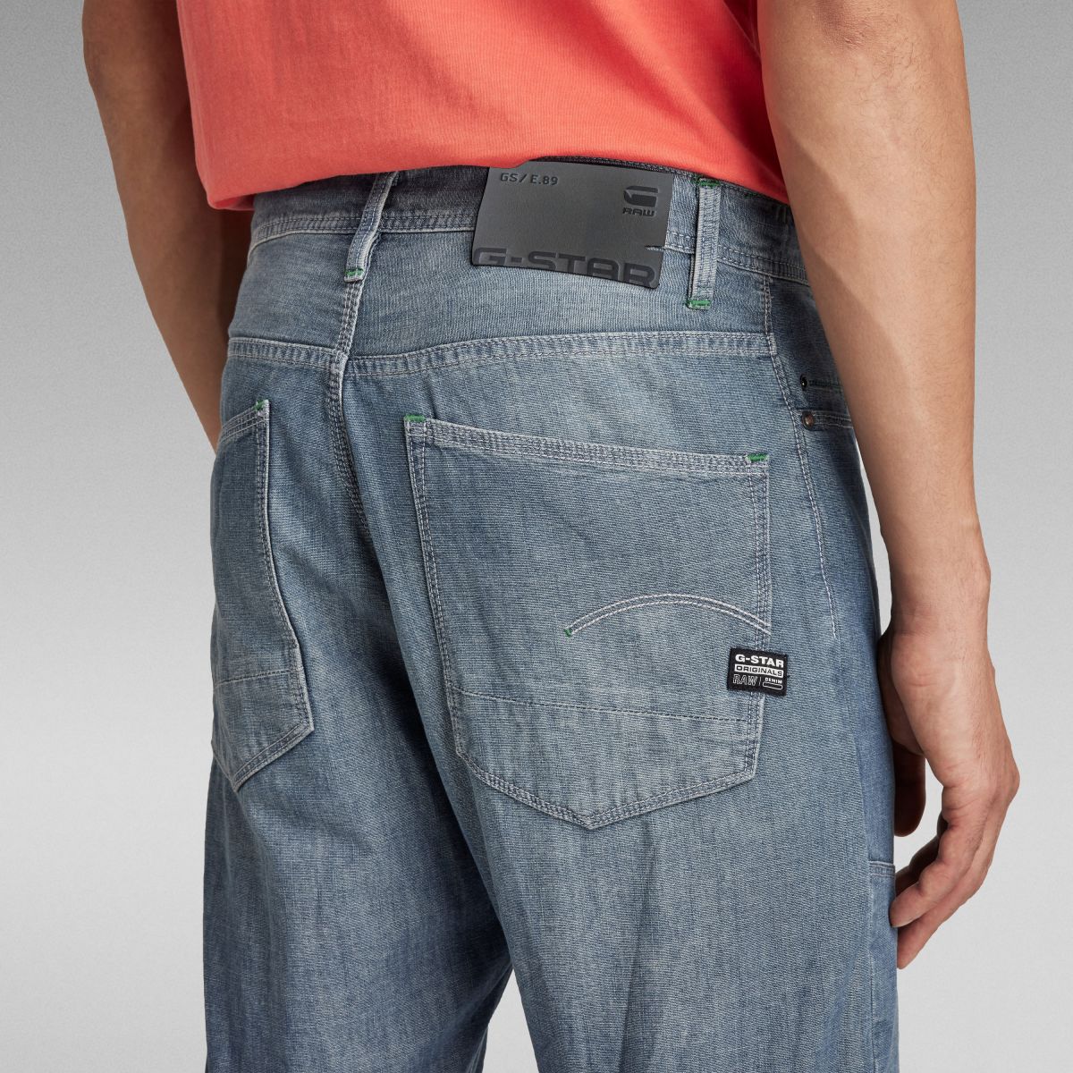 JEANS Uomo G-STAR D21483-C611 - BEARING 3D CARGO CHAMBRAY WOVEN