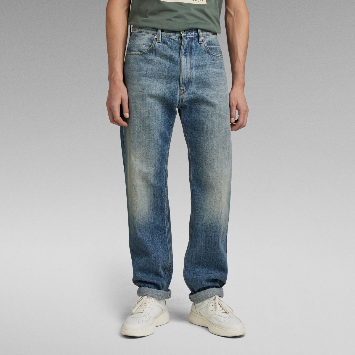 JEANS Uomo G-STAR D22285-D183C TYPE 49 RELAXED ANTIQUE FADED