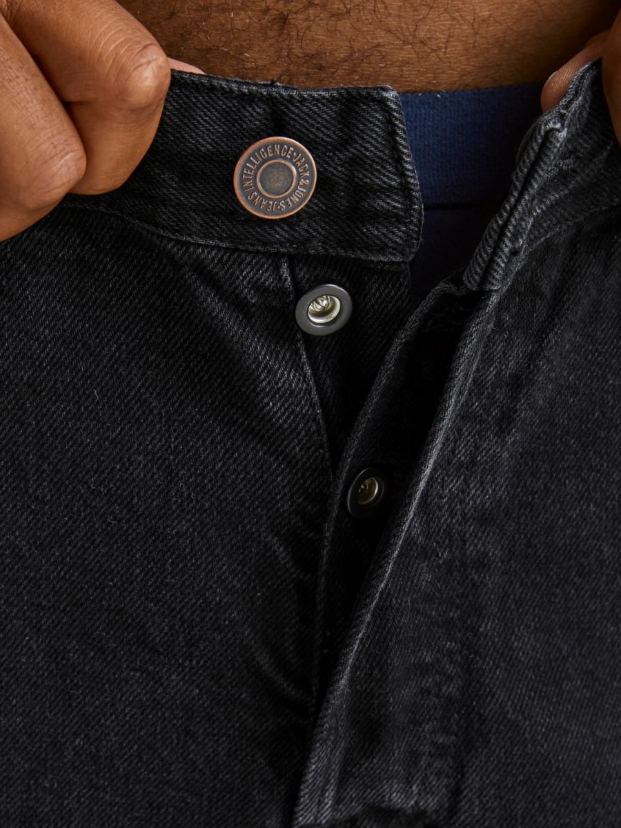 JEANS Uomo JACK&JONES 12168656 CHRIS BLACK DENIM