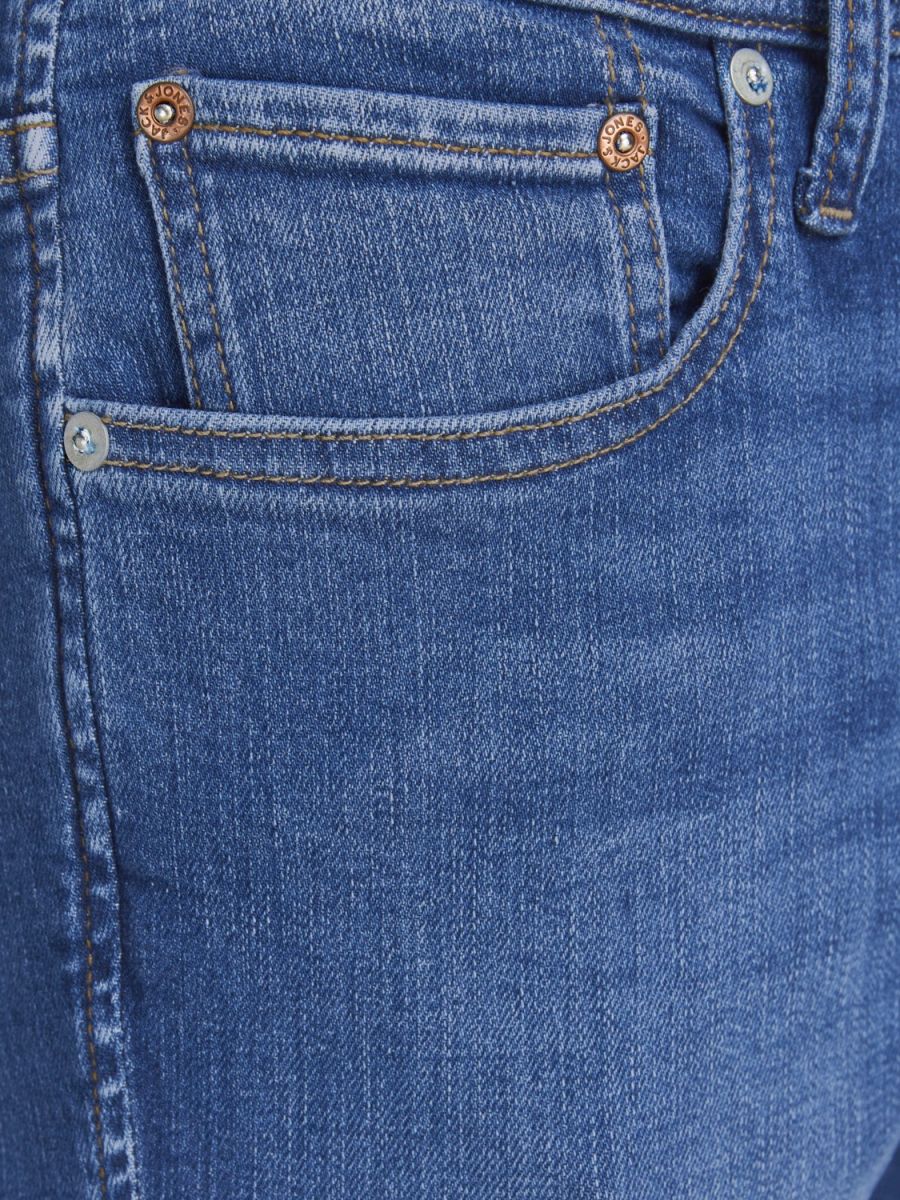 JEANS Uomo JACK&JONES 12185831 LIAM BLUE DENIM