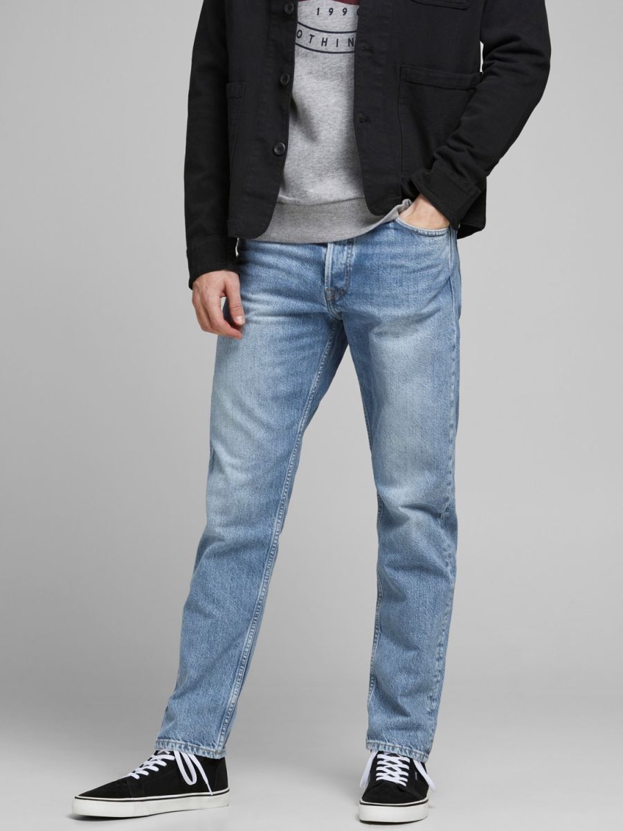 JEANS Uomo JACK&JONES 12193398 CHRIS BLUE DENIM