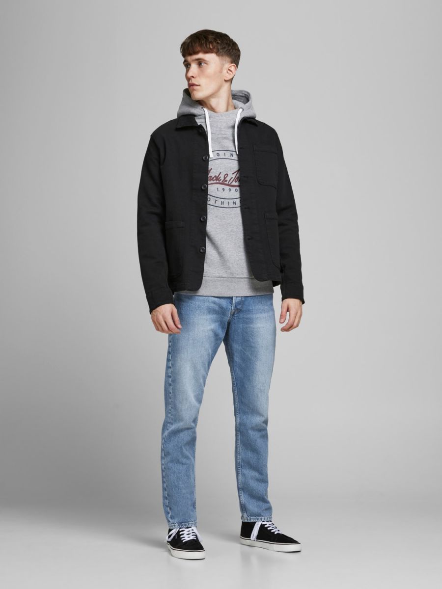 JEANS Uomo JACK&JONES 12193398 CHRIS BLUE DENIM