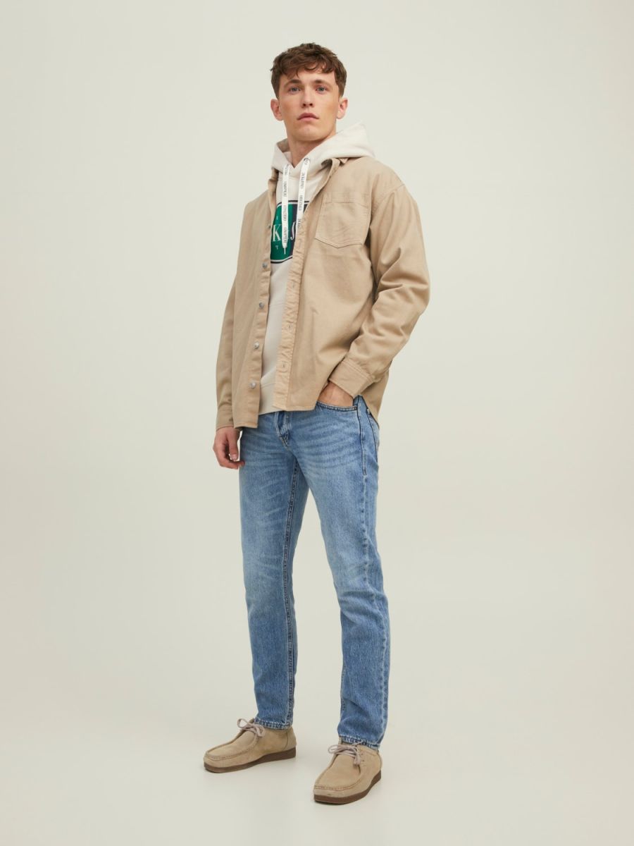 JEANS Uomo JACK&JONES 12207192 MIKE BLUE DENIM