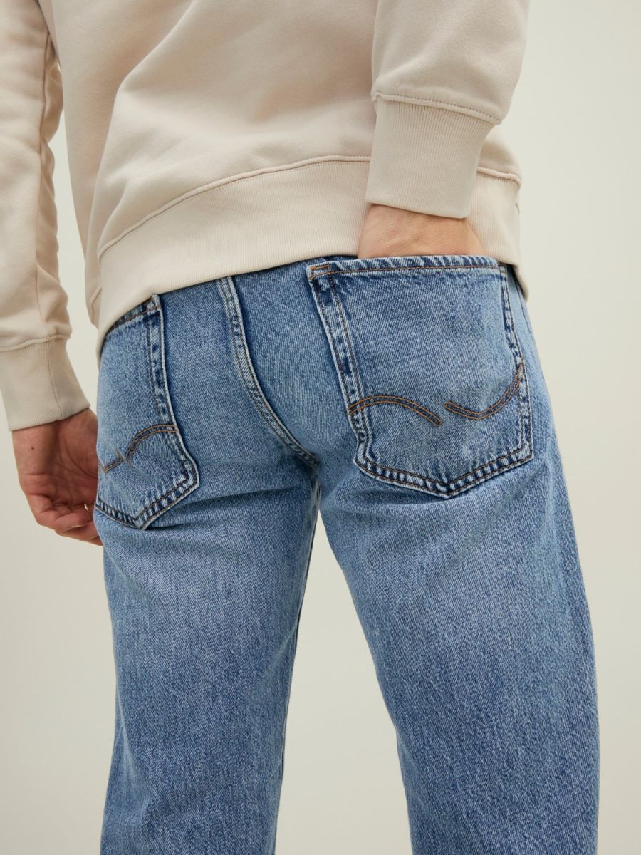 JEANS Uomo JACK&JONES 12207192 MIKE BLUE DENIM