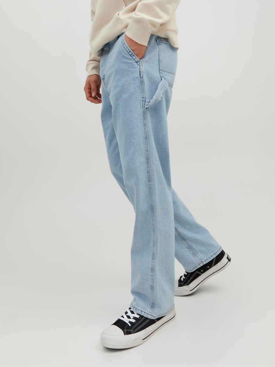 JEANS Uomo JACK&JONES 12229556 EDDIE BLUE DENIM