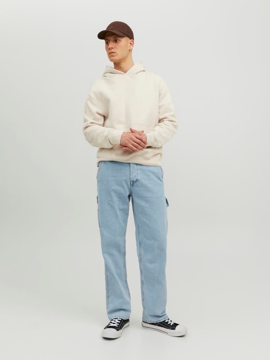 JEANS Uomo JACK&JONES 12229556 EDDIE BLUE DENIM