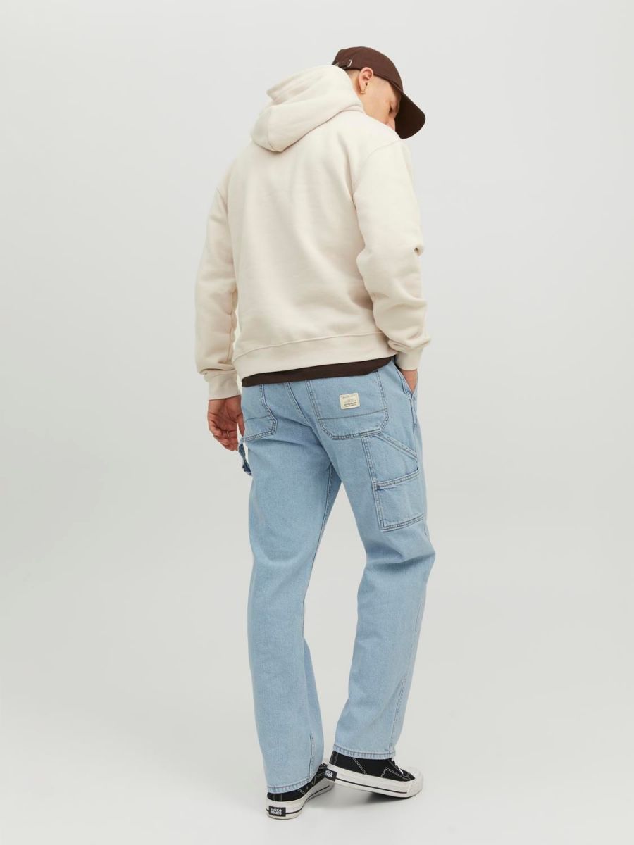 JEANS Uomo JACK&JONES 12229556 EDDIE BLUE DENIM