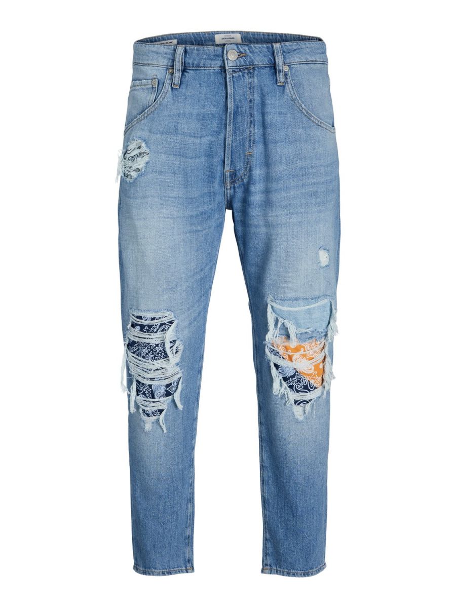 JEANS Uomo JACK&JONES 12229861 FRANK BLUE DENIM