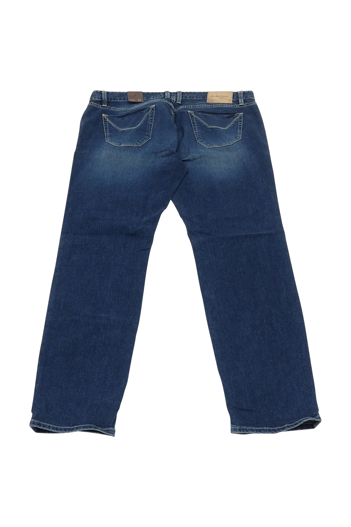 Jeckerson jeans invecchiato toppa per uomo