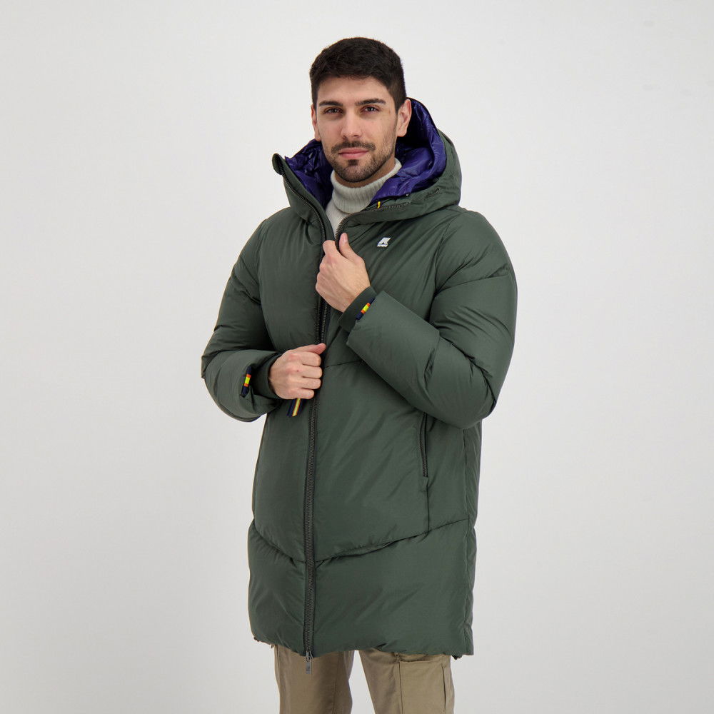 K-WAY PIUMINO LUNGO THERMO SOFT TOUCH HUGH