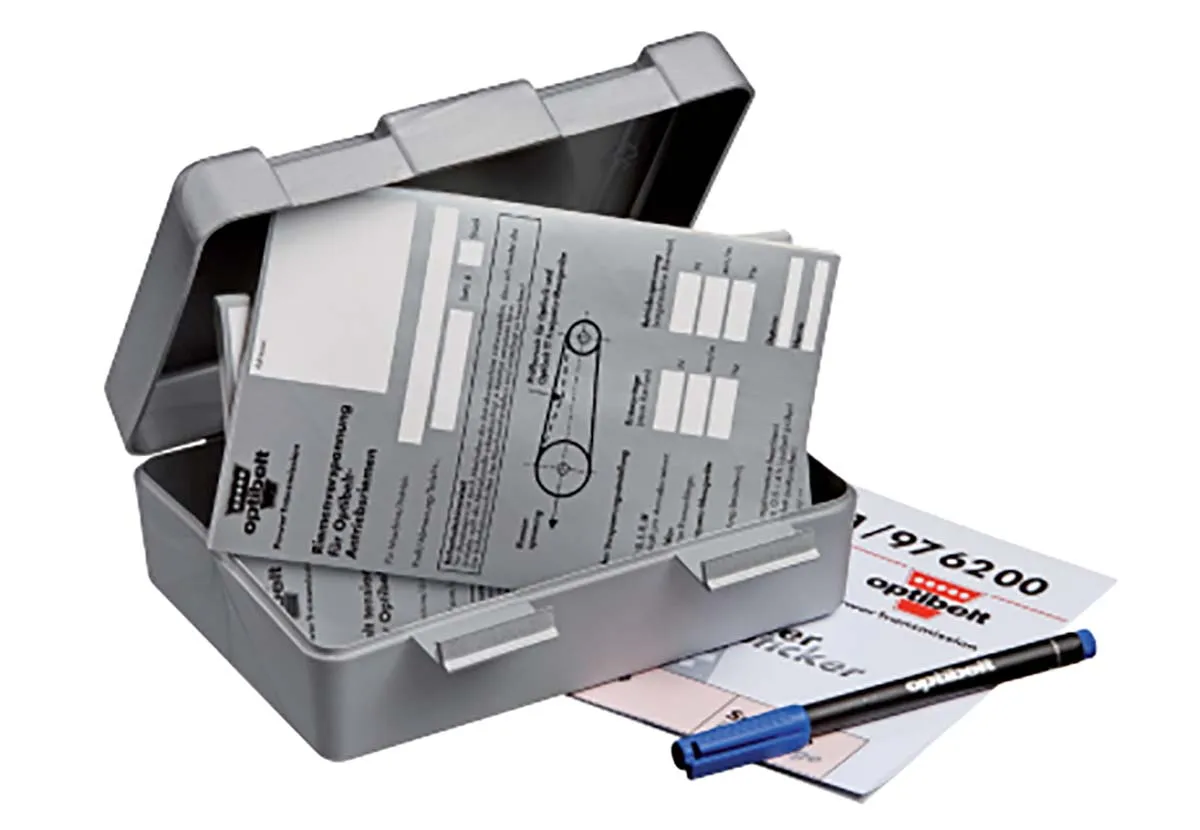 Kit diagnostico per cinghie di trasmissione Optibelt Note Box