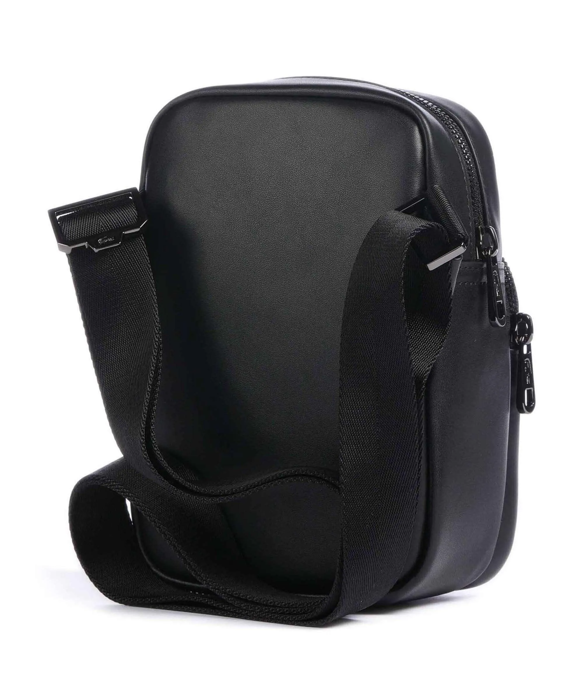  Lacoste Nomogramme Borsa a tracolla poliuretano nero  