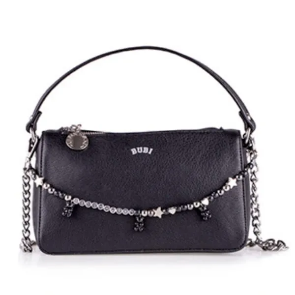Le Pandorine  ---------    ------------Le pandorine borse borsa con tracolla borsa  a tracolla nero