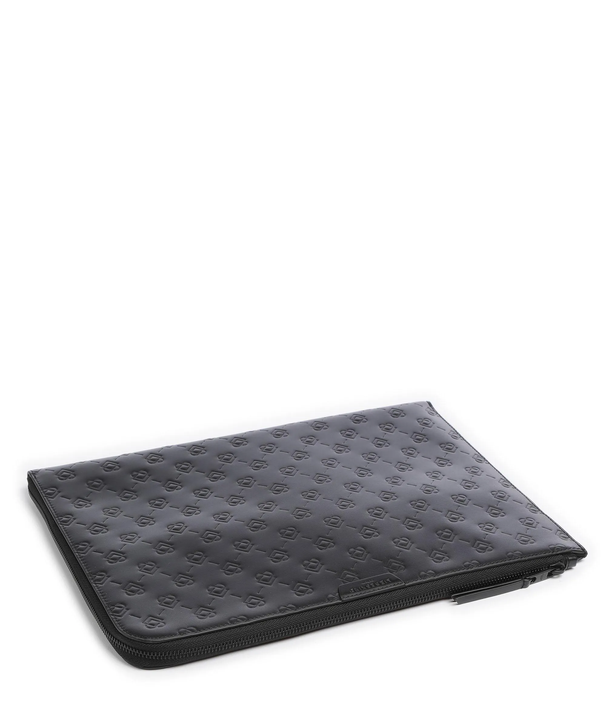  Liebeskind Paper Bag Icon Custodia pc 15″ pelle in rilievo nero  