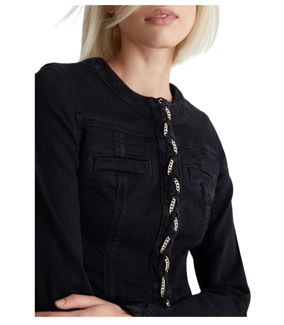 Liu Jo Donna Giacca Jeans Kate Braid