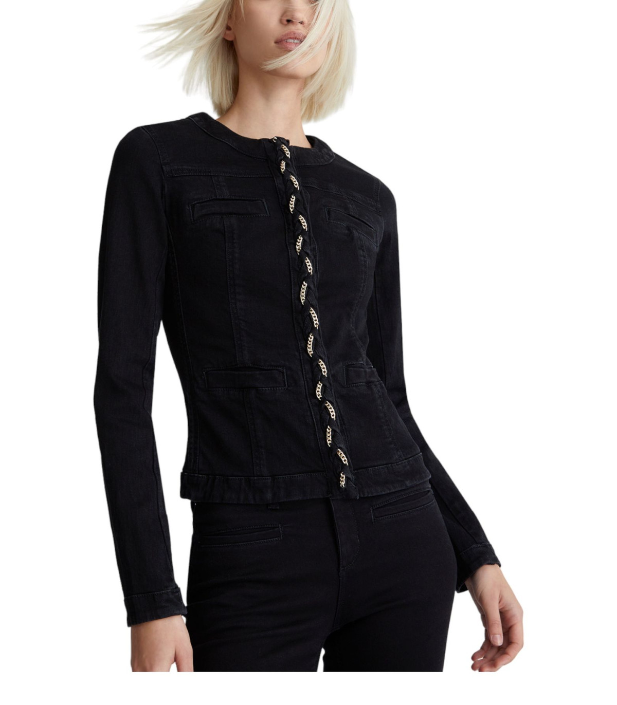 Liu Jo Donna Giacca Jeans Kate Braid