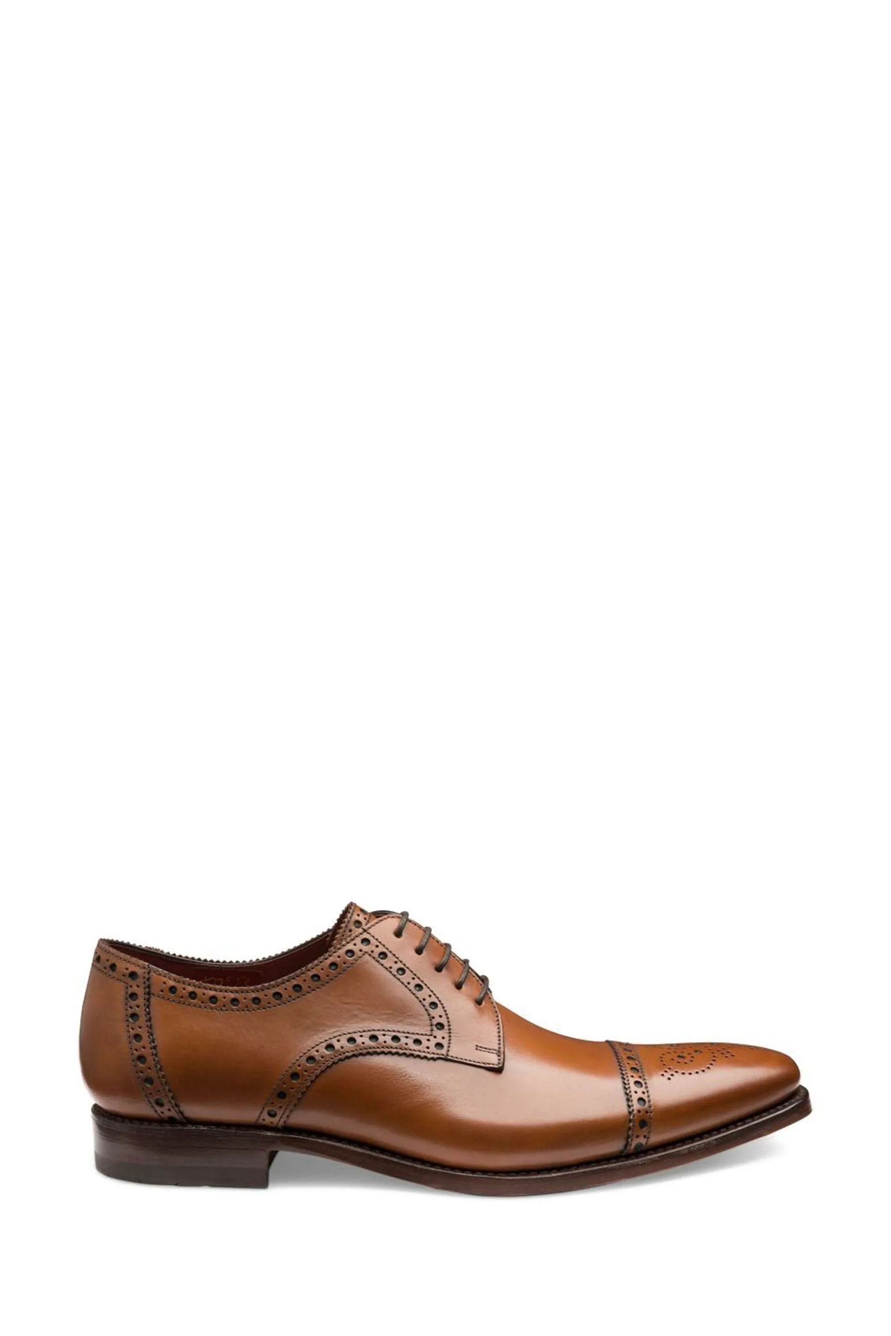 Loake - Foley - Scarpe semi brogue in pelle di vitello    